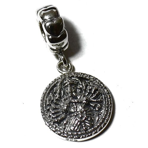 楽天市場】インドの神様 ガネーシャ 真言オム コイン型