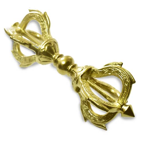 楽天市場】チベット密教 法具 金剛杵(バジュラ） 16．5cm