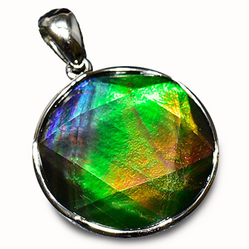 楽天市場】【一点物】高品質 アンモライト 六芒星 シルバー ペンダント