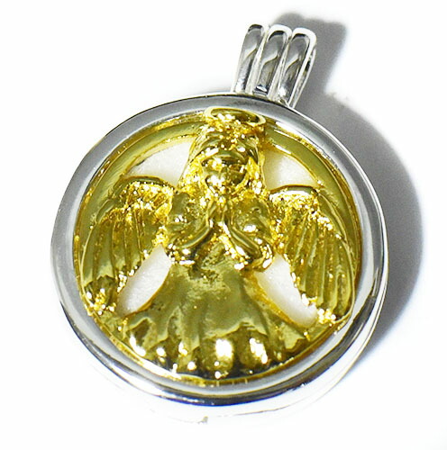 楽天市場】天使（エンジェル） ブラス アロマ ペンダントトップ オイル