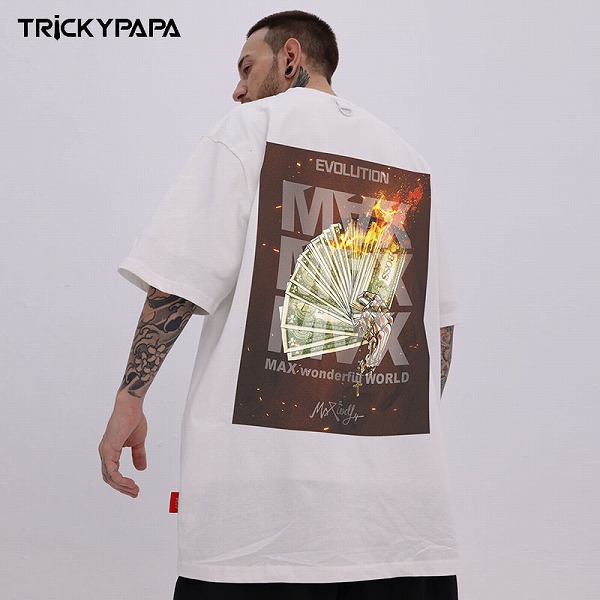 メンズファッション ラウンドネック 半袖Tシャツ 男女兼用 ストリート系トップス 春夏 2022新作★全6色