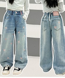 新作★ジーンズ ズボン★♪可愛い★♪120-170cm★♪子供服★♪♪