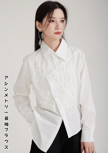 大人のキレイを求めてINSスタイル 手作り感あるビジュ×レース透け 大人女子に人気のアンティーク風