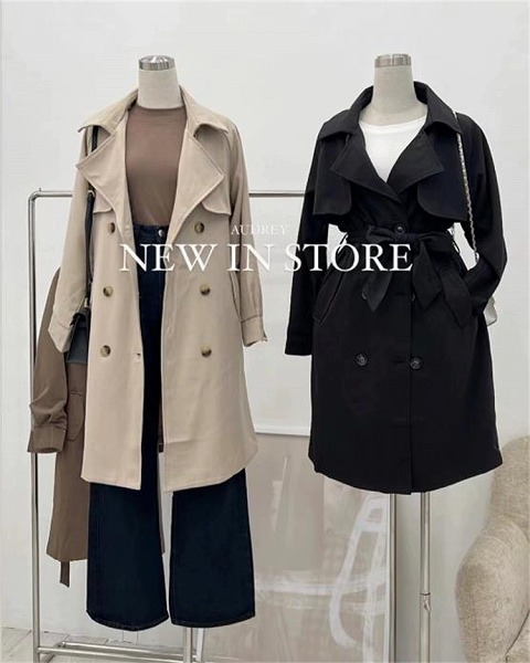 一般受け色合い再入荷  背広襟 ダブル名取り草 二重名取り草 帯締め か細い トレンチコート