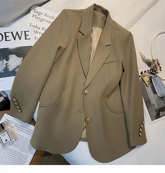 オシャレ度UP INSスタイル スーツコート 秋 新品 洋風 減齢 ファッション 中長 洋服 コート