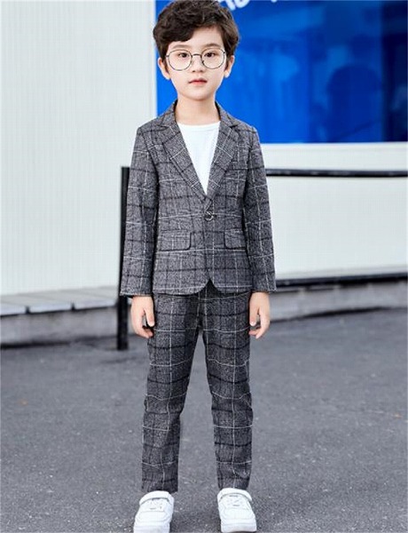 流行り 赤ちゃん服 演じる 御坊っちゃん 背広 2点書き割り ロングズボン下 洋琴