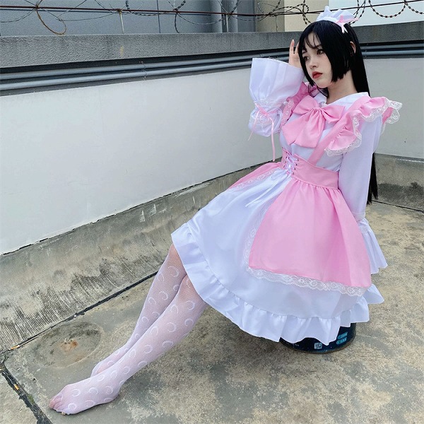 今がこの上なく買い流行病の発生 長袖 背広 ゴシック ロリータ ミニスカート お手伝いさん お召しもの キュート