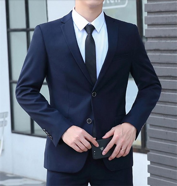 春までOK 新品 スーツ セット 男性 職業 韓国 ビジネス フォーマル コート スリム カジュアル