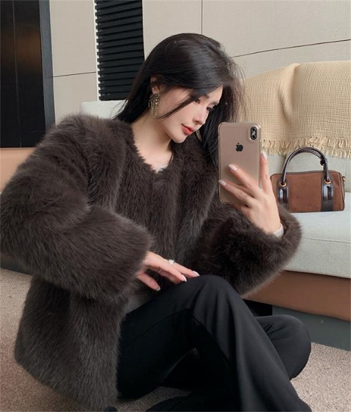 楽天市場】ハーフコート ロシアンセーブル 毛皮 ブラウン レディース