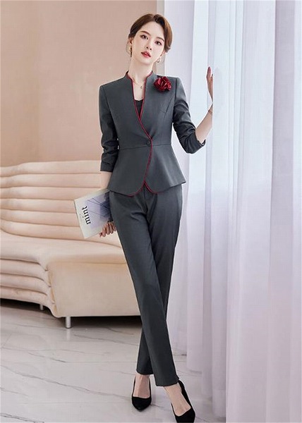 圧倒的な真実好評 セットアップ 作業服 レストラン服 火鍋店 作業服 ロングパンツ スラックス 従業員｜ドレミファソラ・ねこ