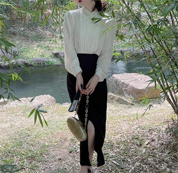 自分自身の恋いしたう 漢服 厚地の外套の組み換える 2点仕掛ける 中国式 瀬戸もの御召しもの ジャカード 繻子 プルオーバー 早春