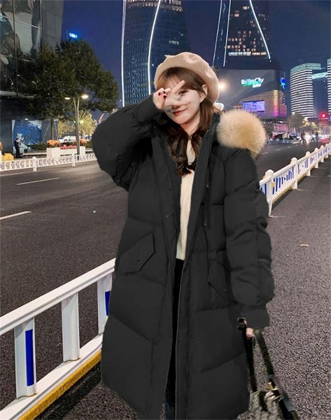 今年は大活躍しそう コットン服 ゆったりする トレンド ロングセクション 中綿ジャケット 9,187円