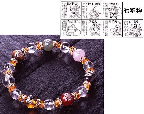 楽天市場】カラフル七福神・大開運ブレス : ショップハナテック
