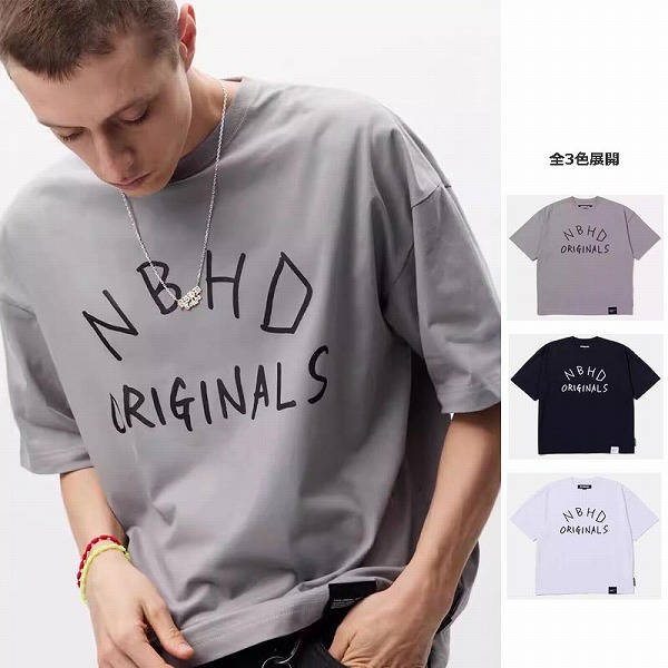 NEWメンズ ストリート系 ゆったり ロゴプリントTシャツ カジュアル半袖トップス コットン100％★全3色