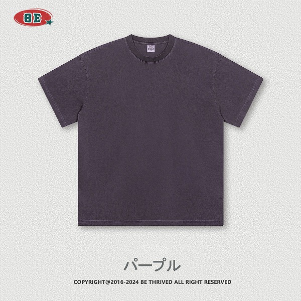 メンズ ダメージ加工 ビンテージ風 半袖Tシャツ 男女兼用 ストリート系 トップス 春夏 新作★全5色