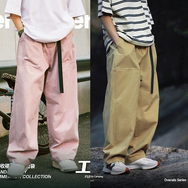 メンズファッション ワークパンツ 男女兼用 ストリート系 カーゴパンツ 春夏 新作★全6色