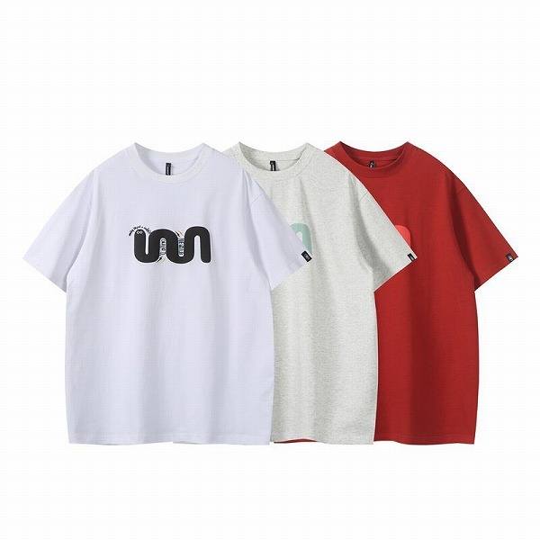 P21756メンズ Ｔシャツ トップス 春夏新作 カジュアル 半袖 ラウンドネック ゆるい 韓国風
