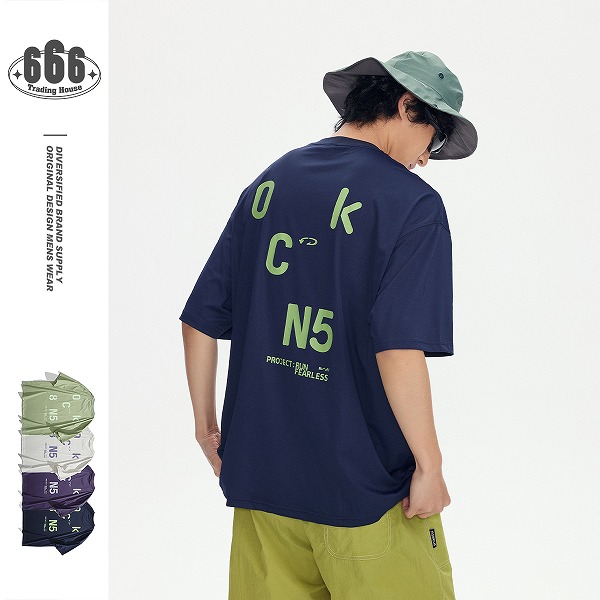 P21393メンズ 男 運動競技 Ｔシャツ トップス 半袖 春夏新作 心地よい 韓国風 文字 速乾