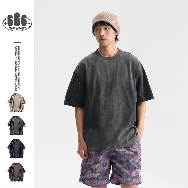 P21389トップス 流行り物 半袖 心地よい 韓国風 Ｔシャツ メンズ 男 春夏新作 ゆるい Tシャツ・カットソー-トップス