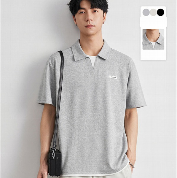 P21080 半袖 心地よい 韓国風 プルオーバー メンズ 男 春夏新作 トップスファッション