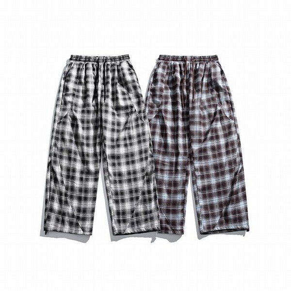P19470 秋冬新作 ワイド メンズ ボトムス ズボン パンツ ストレート チェック 13,545円