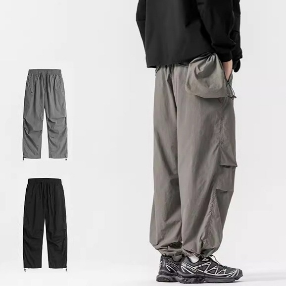 P18297 ヴィンテージ ボトムズ カーゴパンツスポーツ 新作秋冬 男女通用 ペアルックメンズ｜ドレミファソラ・ねこ