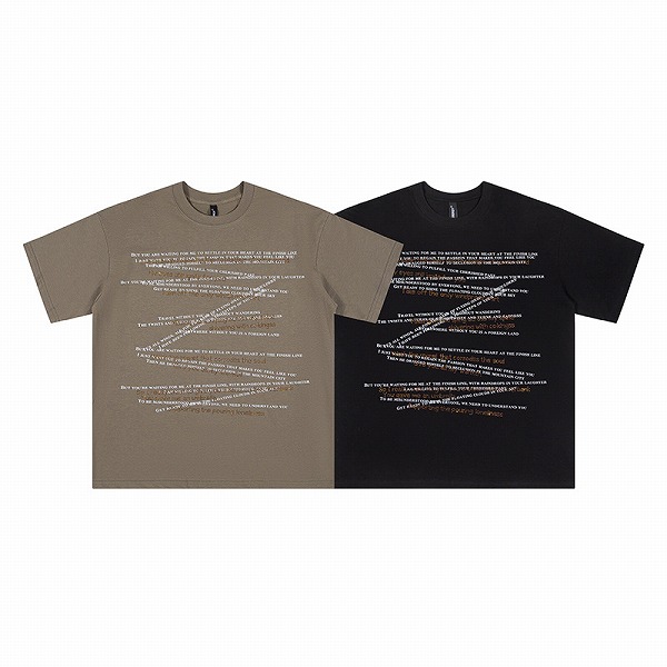 P17782 春夏新作 短袖メンズTシャツトッブス 半袖 カジュアル プリント ラウンドネック 通気