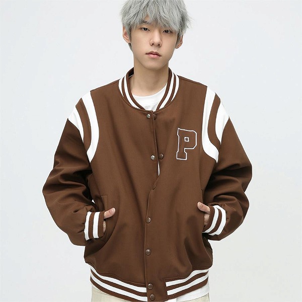 P16259 春夏新作 ヴィンテージ 上衣 スプライス メンズ 男女生きる 有りの実ルック 英字