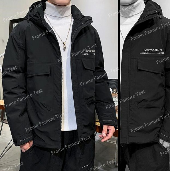 落ち込む上衣 メンズ 落ち込む厚地の外套 朦々たる 防寒 防風綿の服