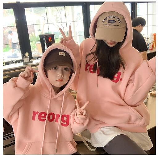 トレーナー 親子服 ママ/レディース 子供/女の子/男の子 トップス 暖かい 秋服 冬服 裹起毛 カジュアル