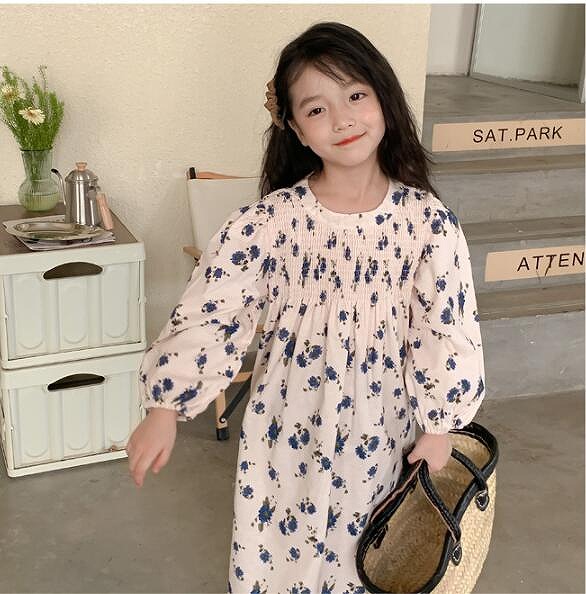 子供服　ワンピース　長袖　子供スカート　子供ワンピース　春秋新作　韓国風　おしゃれ