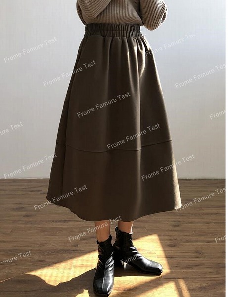 ファッションスカートミドル丈スカート秋冬ミドル丈スカート