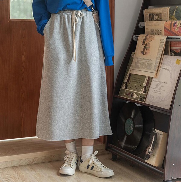 初秋新作　ワンピース スカート　スカート ロング丈　スカート　合わせやすい