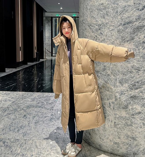 冬 ロング綿の服 韓国風 　レディース暖かい コート トップス ファッション厚いコート ★M-3XL｜ドレミファソラ・ねこ