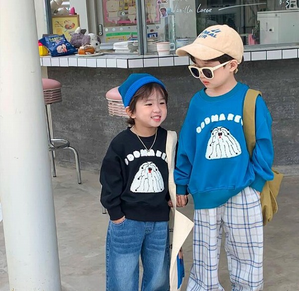 パーカー　トップス　長袖　プルオーバー　シンプル　春秋新作　男女兼用
