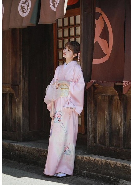 浴衣 レディース 可愛い　 浴衣＋手袋＋靴下+襟芯　花火大会 夏祭り 女性用 女性浴衣 ゆかた