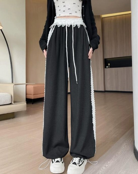 ボトムス ズボン パンツ ワイドパンツ ハイウェスト スラックス