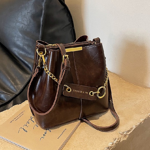 レディースファッション　カジュアル　レトロ鞄　シングルショルダーバッグ　2way