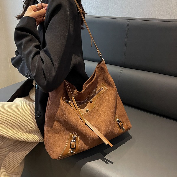 新作レディースファション高級感ショルダー大容量トートバッグカバン鞄