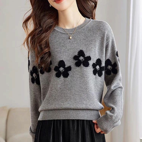 秋冬レディース流行り物 編み物スウェーター 心地好い 着こなし人並み外れた 一般受けトップス