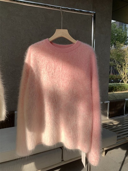 秋冬セーター 厚手モチモチトップス レディースファション商品 ファションブラウス|ドレミファソラ・ねこ
