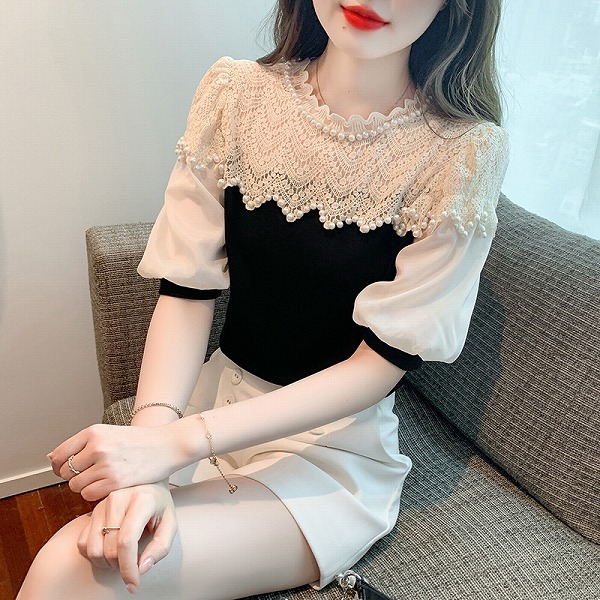 夏の新作　おしゃれなトップス　レディースファション洋服　ファション人気上着｜ドレミファソラ・ねこ