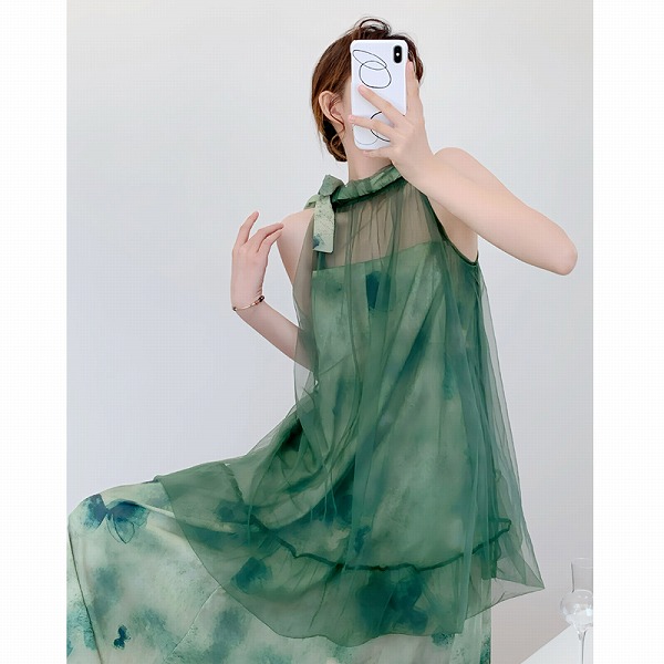 フェイクワンピース　レディースファション商品　おしゃれワンピース