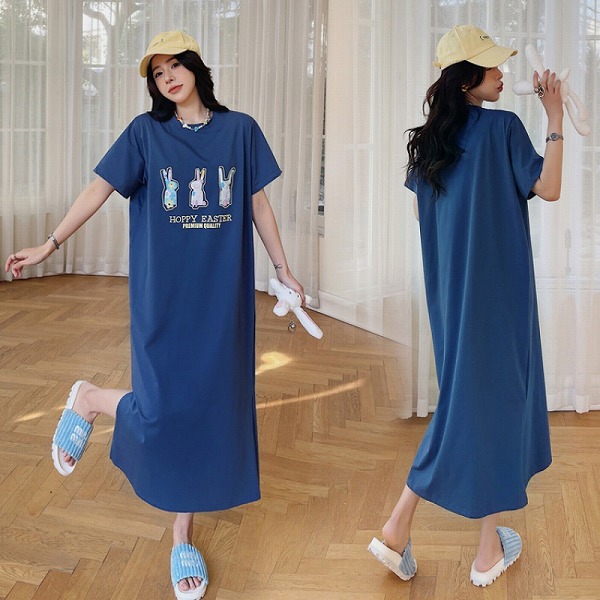 ゆったりサイズ　カジュアルワンピース　レーディスファション商品　人気ワンピース
