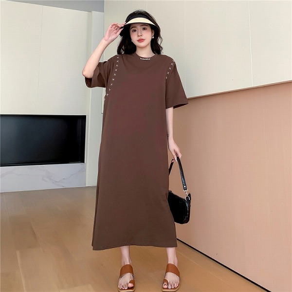 ゆったりサイズ　カジュアルワンピース　レーディスファション商品　人気ワンピース
