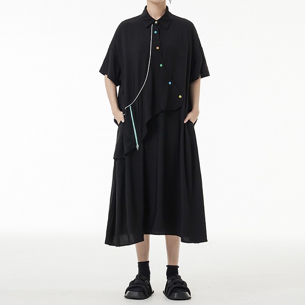 日系夏のゆったりとした洋風衣装 a伝達ルート衣装 レーディスファション商いもの