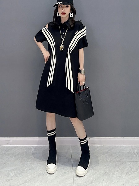 おしゃれワンピース　カジュアルワンピース　個性的ワンピース　人気商品　ワンピース｜ドレミファソラ・ねこ