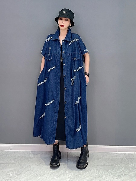 レディースファション服　カジュアルデニムコート　ファション服　人気商品 12,067円