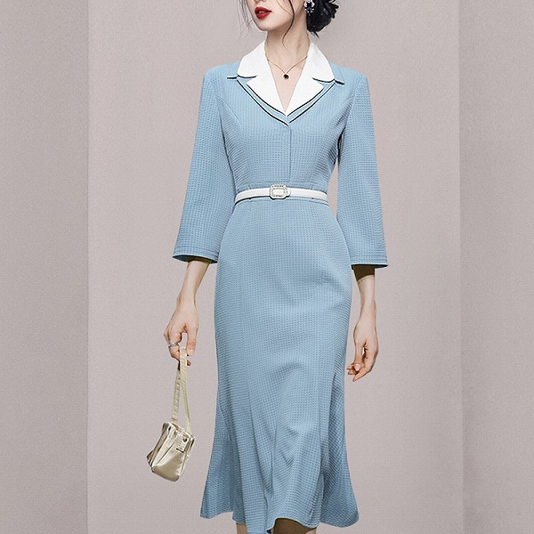 新作ワンピース　レディースファション服　おしゃれワンピース　通勤ファション服