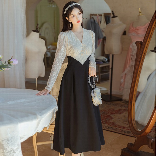 レディースファション服　ワンピース　セクシー　おしゃれワンピース　人気商品｜ドレミファソラ・ねこ 9,910円